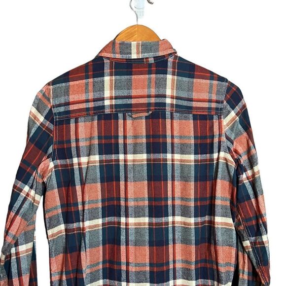 3 for $30! Roots red flannel plaid shirt. Size xs - Picture 8 of 9
